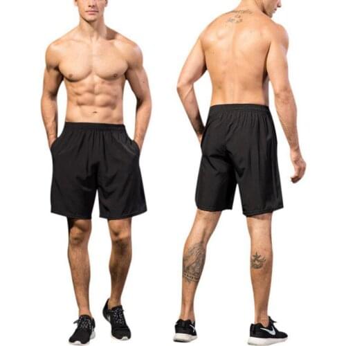 Men Compression Marathon Quick Dry Gym Tights 2018 New Running Shorts Sport Shorts With Pocket Plus Size Running Shorts Men