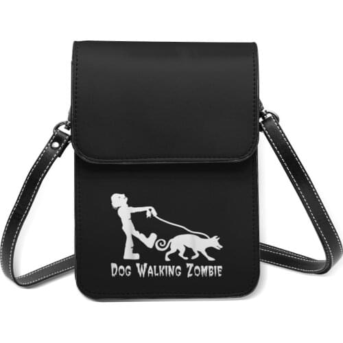 The Walking Dead Shoulder Bag Fashion Reusable Mobile Phone Bag Leather Outdoor Female Bags