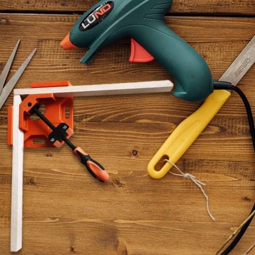 90 Degree Right Angle Clamp Portable Picture Frame Photo Joiner Corner Clips for Woodworking Fish Tank Framing Clamping Tools