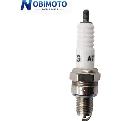 High Quality 63.5mm Spark Plugs LG A7RTC Fit For GY6 50-200C/Make in China Engine 50-160cc/Modified 40-6 Engine GT405