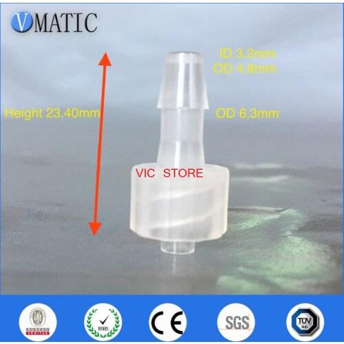 High Quality 100Pcs/Lot 3/16 Inch-Barb Male Luer Tapered Fitting (Polyprop) Luer Lock Tapered Connector