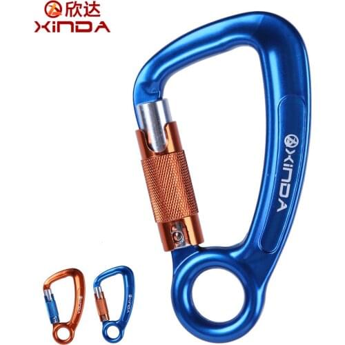 Xinda three - stage automatic pull the pull of the lock climbing tree climbing high - altitude operation security