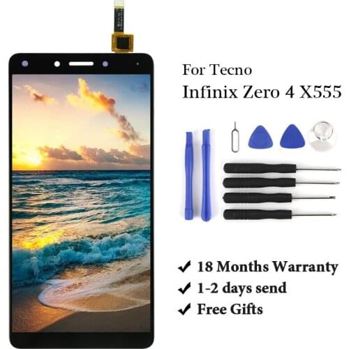 10pcs LCD For TECNO Infinix Zero 4 X555 LCD Screen Digitizer Replacement Assembly LCD For TECNO Infinix Zero 4 X555 LCD display