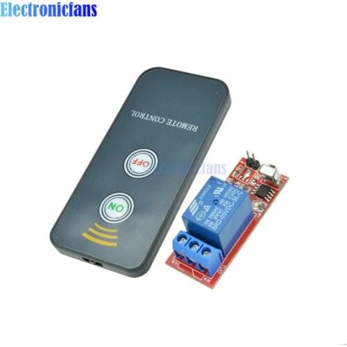 1 Channel Infrared Switch Relay Driving Module Board 5V Active Remote Controller