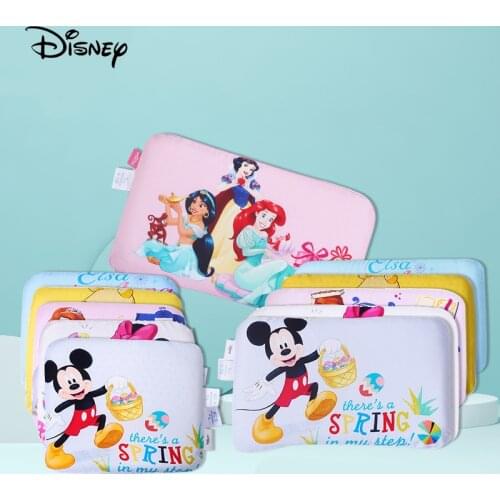 Boutique Disney Frozen Elsa Princess Baby Pillow Cute Cartoon Pixar Mickey Mouse Kid Pillows Memory Latex Pillow Nursing Pillow