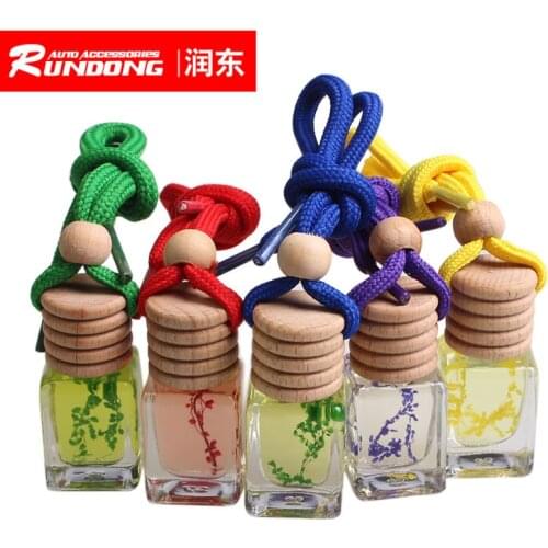 Pure plant essential oil pendant contains plant petal specimens car perfume pendant 5 flavors