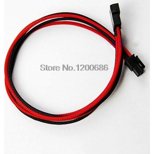 4-Pin Molex Male to 6-Pin PCI-E Female Power Adapter Cable