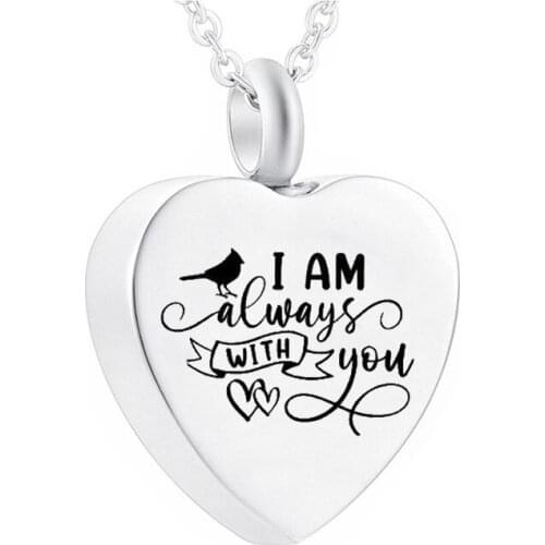 Heart-Shaped Cremation Kewelry Stainless Steel Cremation Urn Small Mini Ashes Souvenir With Filling Kit For Human/Pet Ashes