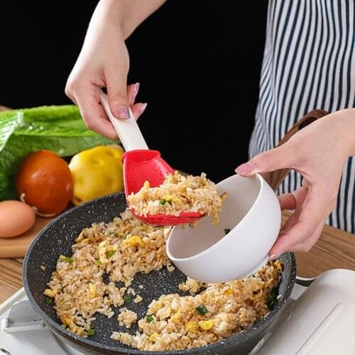 Grinding Mashed Colander Kitchen Potato Cooking Vegetable Shovel Multifunctional Draining Spoon Gadget