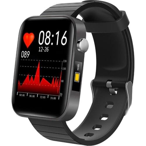 T68 Smart Watch Men 1.54inch TFT Square Watch IP67 Waterproof Heart Rate Blood Pressure Body Temperature Smartwatch