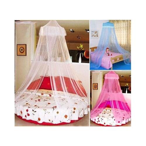 Newest Arrivals faroot Round Dome Baby Infant Mosquito Net Toddler Bed Crib Canopy Netting White Babe