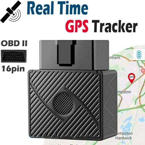 OBD II GPS Tracker Real-Time OBD2 Vehicle Car Truck Tracking Device Locator Vehicles Anti-Lost Recording GPS Vehicle Locator