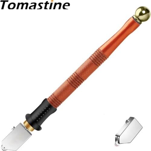 Professional Diamond Glass Cutter Alloy Cutting Wheel Metal Handle Head for Glass Mirror Tile Cutting Glass Knife Tools