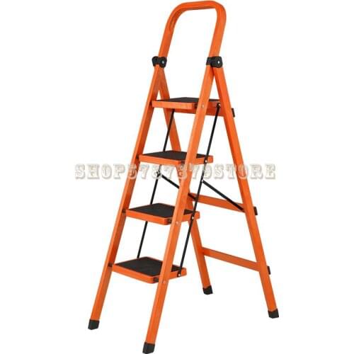 Ladder Household Folding Ladder Miter Ladder Thickened Indoor Mobile Stair Telescopic Ladder Multi-function Ladder