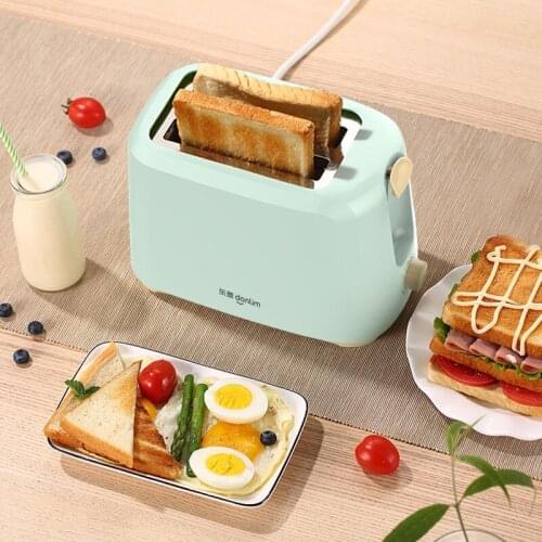220V Stainless Steel Electric Toaster Household Automatic Baking Bread Maker Breakfast Machine Toast Sandwich Grill Oven