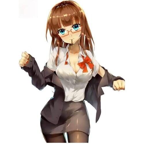 Personality Best Virtual YouTuber Images Decal Personality Vinyl Car Wrap Car Stickers Windshield Decals Apply To Car Window