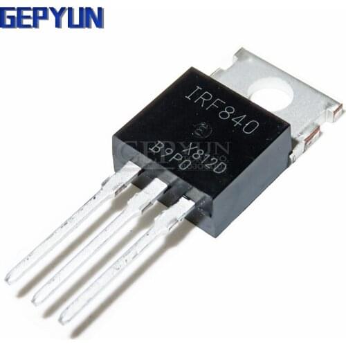 10PCS IRF840 IRF840PBF TO220 TO-220 Gepyun