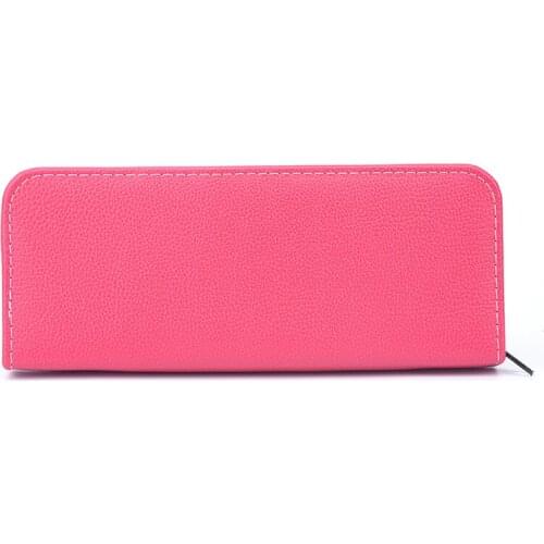 2 Styles Hair scissors leather case barber packet Styling Accessories Rose Red Black hairdressing scissors bag High Quality