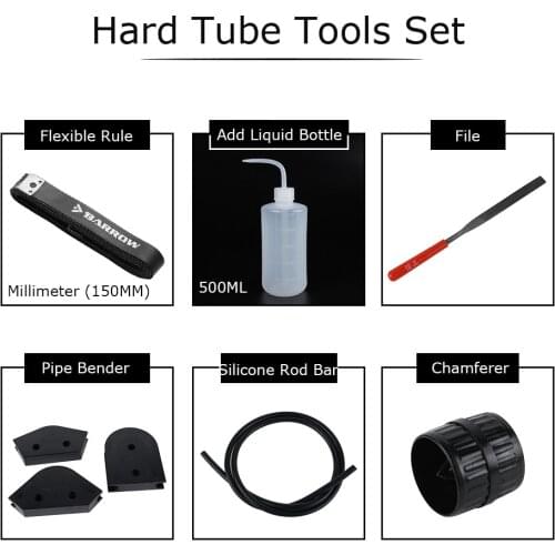 Barrow Watercooler Custom Hot Bend Tools For 8x12,10x14,12x16mm PETG,PMMA Hard Tube,Pipe,Rule Bender,Add Liquid Bottle,Round Bar