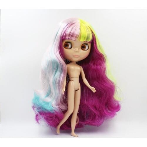 Free Shipping Top discount 4 COLORS BIG EYES DIY Nude Blyth Doll item NO.889J Doll limited gift special price cheap offer toy