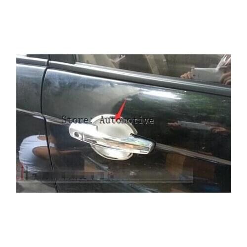 Side Door Chrome Handle Bowl Cover Trims For Lifan x60 2012 2013