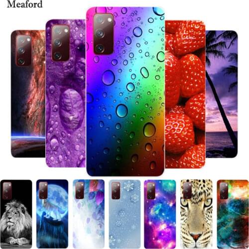 For Samsung Galaxy S20 FE Case Silicone Soft TPU Bumper Cover For Samsung S20 FE S20FE Phone Cases S 20 FE 5G Cute Fashion 4G