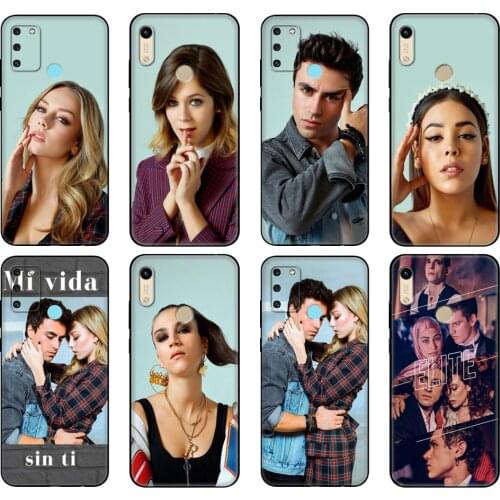 Black tpu Case For Honor 8a Prime 8s 9 10X Lite 9A 9C 9X Premium Pro 9S Case Cover Spanish TV Series Elite Protective