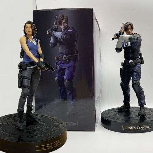 Game Character Leon Scott Kennedy Figure Collectable Leon Action Figure Model Toy