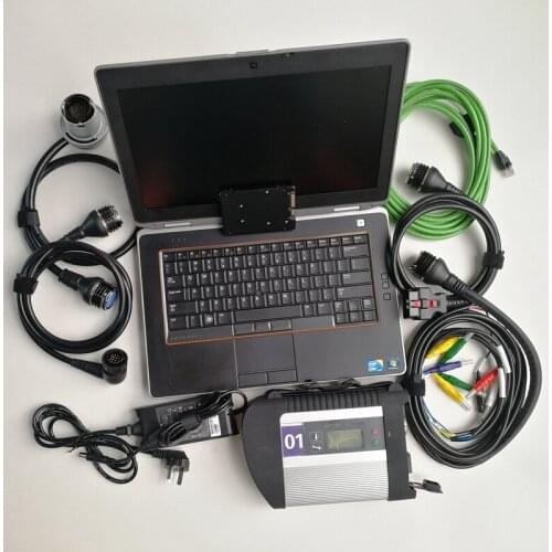 Expert mode Mb Star C4 SD Connect C4 Compact 4+Used laptop computers E6420 I5 4G V12/2020 software 360GB SSD Auto Diagnosis tool
