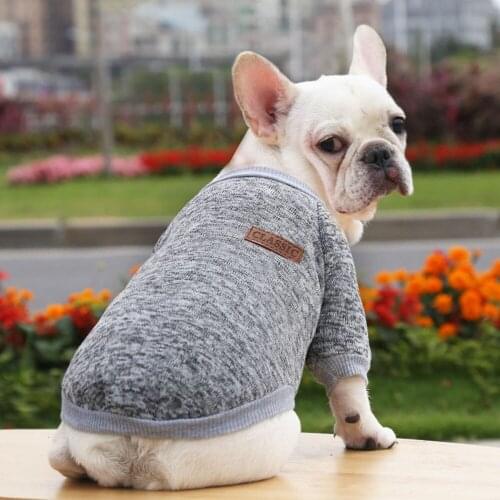 Classic Warm Cat Clothes Puppy Dog Pet Cat Clothing Sweater Jacket Coat Winter Warm Fleece Hoodies For Cats Small Dog Sweatshirt