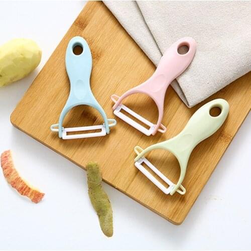 Multifunctional ceramic peeling knife household planing knife peeler peeling apple cucumber peeling knife vegetable and fruit pe