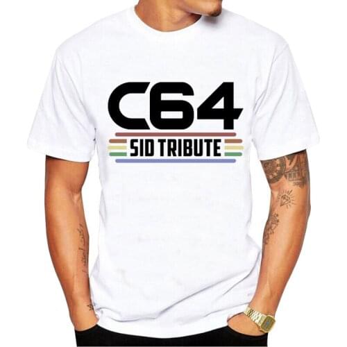 Commodore 64 Printed T Shirt Summer T Shirt Popular Tees Amazing Short Sleeve Men Tops Unique Cool