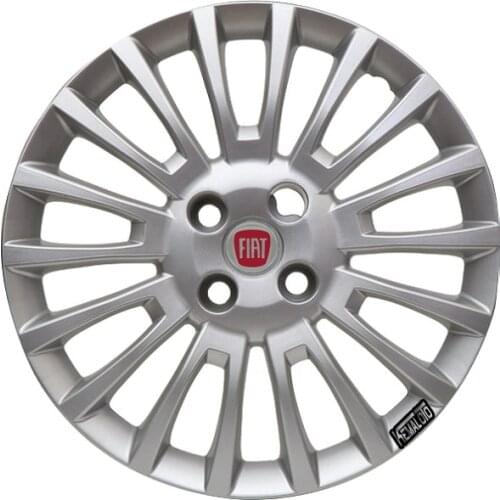For Fiat Linea 15 İNC Rim Cover GRAY Flexible Unbreakable 15 Rim Cover 4 PCS