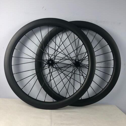 New arrival competitive price carbon bike wheel road cycle disc brake racing bicycle wheelset Option hub Standard QR/TA six bolt