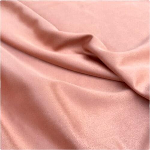 Width 59" Solid Color Lustrous Draping Resistant Silk Satin Triacetic Acid Fabric By The Half Yard For Dress Shirt Material