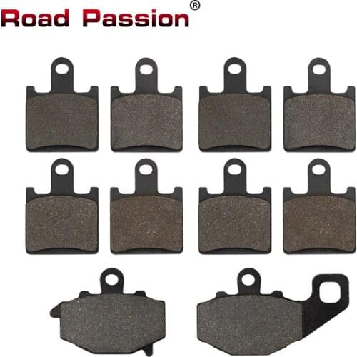 Road Passion Motorcycle Front Rear Brake Pads for Kawasaki Ninja ZX6R ZX-6R ZX 6R ZX600 ZX 600 ZX600P ZX600R Energy 2007-2016