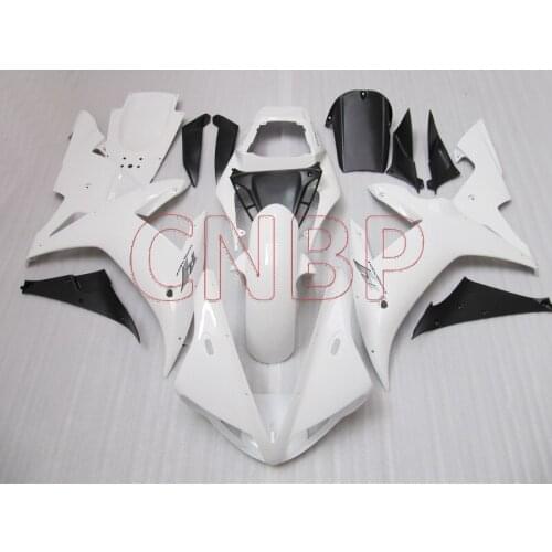 Plastic Fairings YZF1000 R1 2002 - 2003 White Fairings YZFR1 02 Fairing Kits YZF1000 R1 02 no paint