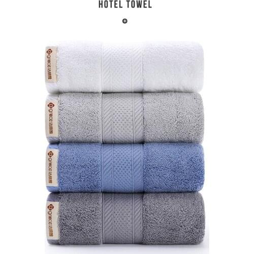 2021 hot sale 3PCS 78X34CM pure cotton soft kitchen absorbent wash face household absorbent hotel couple thickened towel