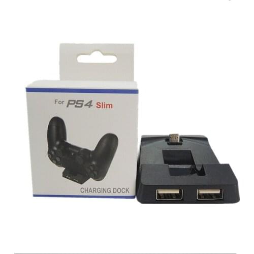 PS4 Controller Charger Charging Station Controller Charger Playstation 4 Charge Docking for Sony PS4/Pro/PS4 Slim Controller