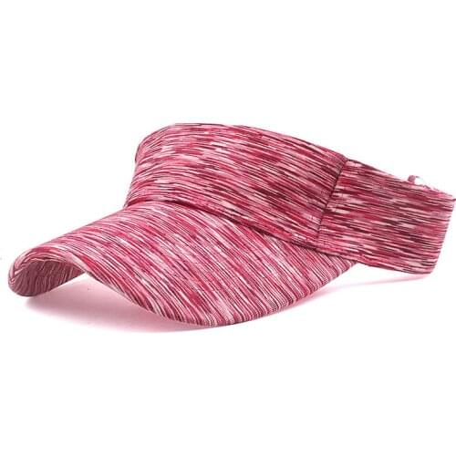 Xthree Summer Women Top Air Cap Cotton colour Sun Visor Cap Outdoor Travel Sun hat Ladies Sunshade Hat Beach Cap