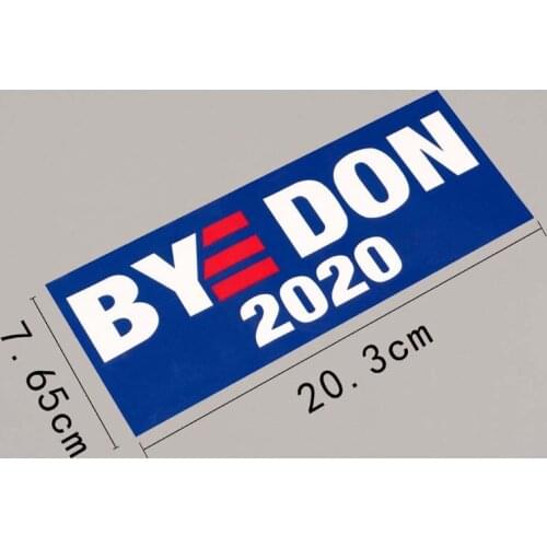 300 Pcs Joe Biden for President Campaign Bumper Sticker Automotive Quality Printed Decal Vinyl Decoration Car Exterior