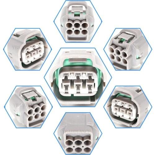 7282-7064-40 90980-10988 6 way pressure sensor connectors for diesel injectors