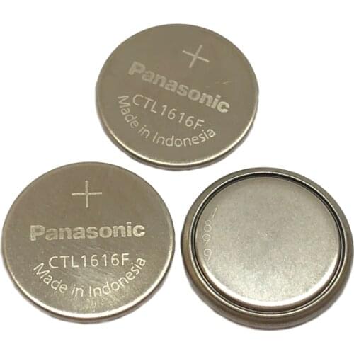 3pcs/lot New Original Battery For Panasonic Solar CTL1616F CTL1616 Rechargeable Battery Batteries For Watch
