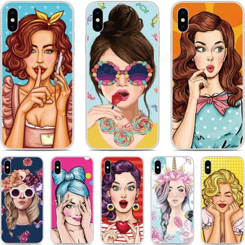 Printed Fashion Art Girls Cover For Vsmart Active 1 Plus Star 3 JOY 4 Live BQ Aquaris X2 X Pro U U2 Lite V VS Phone Case Fundas