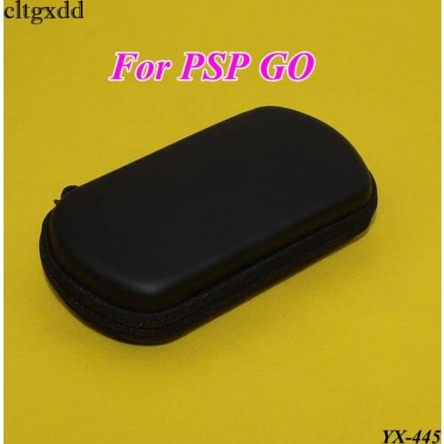 Cltgxdd Black Hard Cover Bag Pouch Travel Carry Shell Case for PSP GO Protector Cover Box