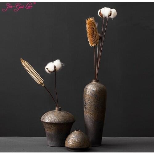 JIA-GUI LUO Ceramic Decor Vase Home Decoration Vase Decoration Household Living Room Decoration Plant Vase C100