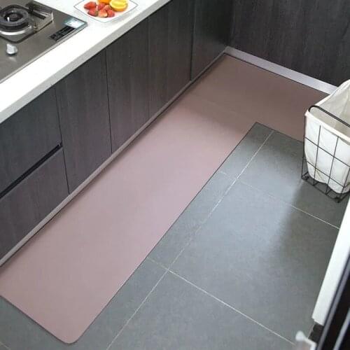 Quality Kitchen Carpets PVC Leather Floor Mats Large Floor Carpets Doormats Bedroom Tatami Waterproof Oilproof Kitchen Rugs