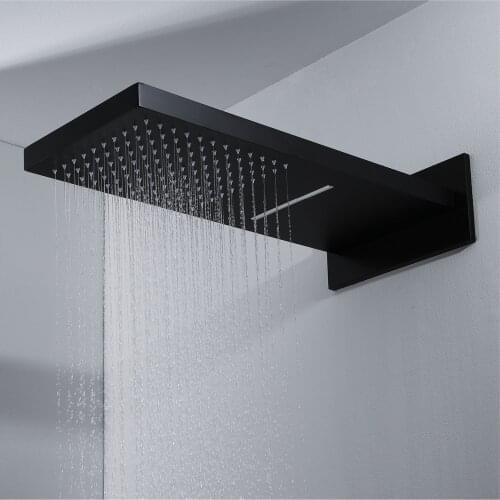Rectangular Shower Faucet 55 cm Long Shower Head Bathroom Shower