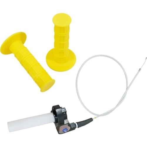 Motorcycle Grips For CRF YZF KLX BSE Koyo KXF SXF SSR Throttle Grip Pit Bike Parts Fast Accelerator Pro Taper Pitbike Handle