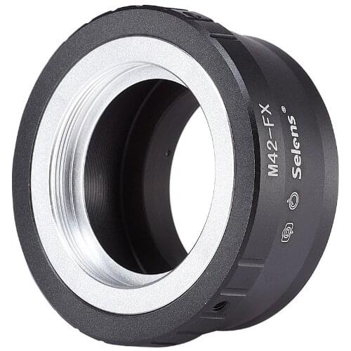 Selens M42-FX Adjustable Aperture Focal Reducer Speed Booster Adapter Lens